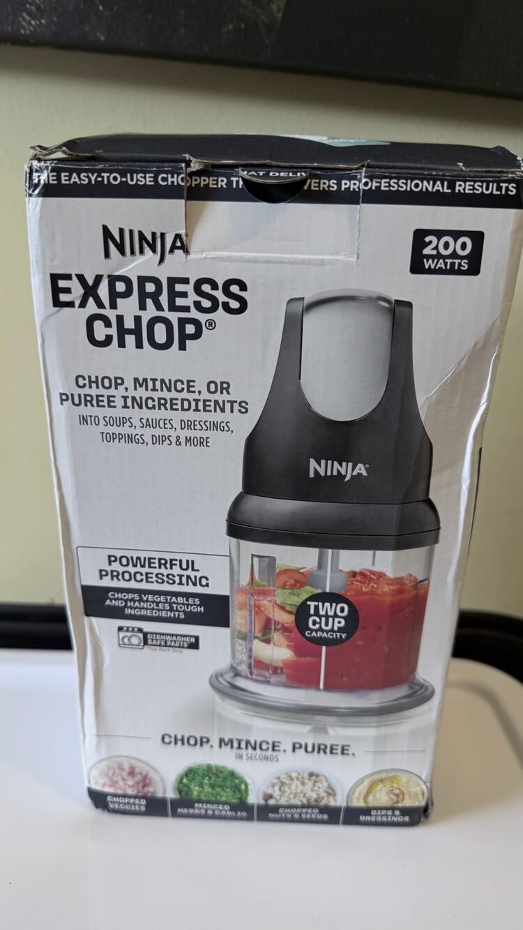 Ninja Express Chop 200W 2-Cup Food Chopper – NIB